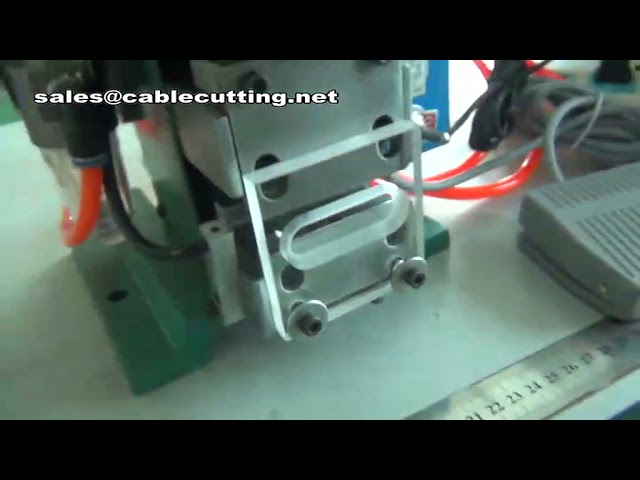 Mesin Kupas Kabel Vertikal Semi Otomatis | Electric Wire Barker Terbaik