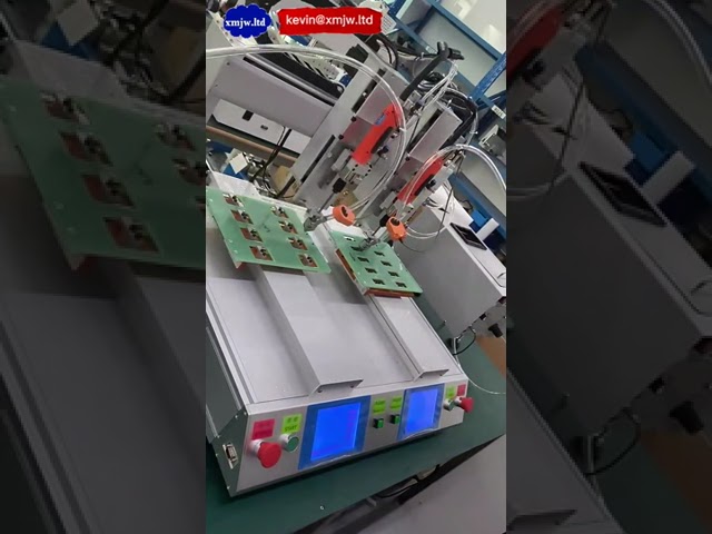 Mesin Robot Pengencang Sekrup Otomatis Desktop | Alat Fastening Presisi Tinggi dengan Pengumpan Otomatis