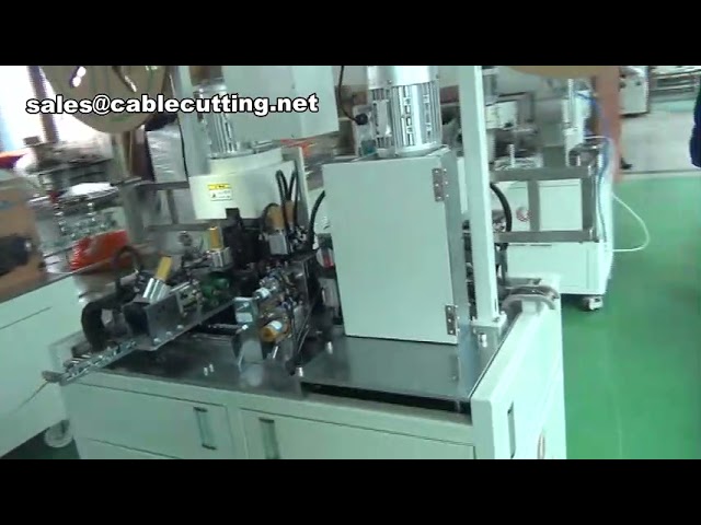 Mesin Crimping Kabel Konektor Antena TV, Konektor 4 Pin & 64 Pin IDC – Presisi Tinggi untuk Otomatisasi Pabrik