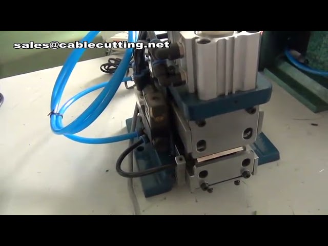 Mesin Pengupas Kabel Pneumatik & Stripping Kawat Otomatis - Efisien untuk Industri