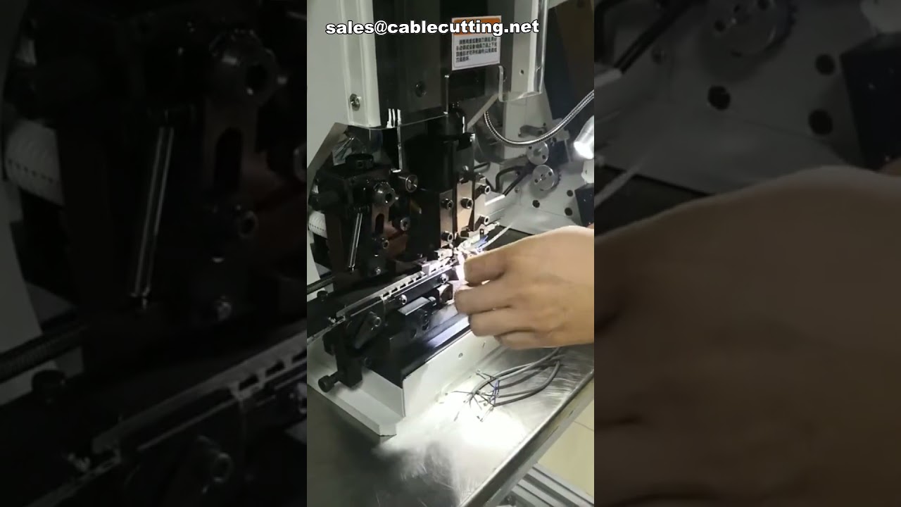 Mesin Kupas & Crimp Kabel Otomatis Terbaik untuk Pabrik