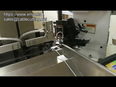 Mesin Potong Kupas Kabel Otomatis Horizontal dengan Crimping Terminal - Model F