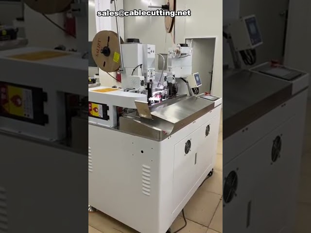Mesin Crimping Terminal Longgar Otomatis, Mesin Pemanas Selang Shrink, Mesin Pemasang Selang Shrink