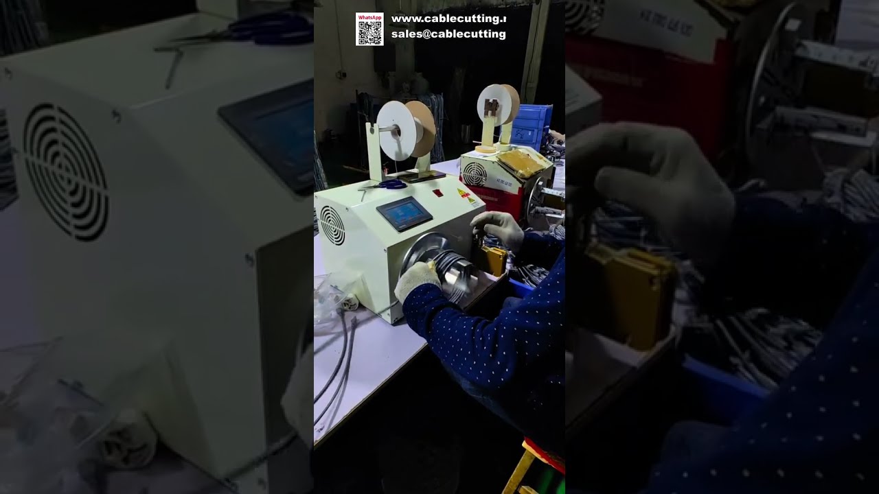 Demo Pabrik: Mesin Gulung dan Ikat Kawat Otomatis