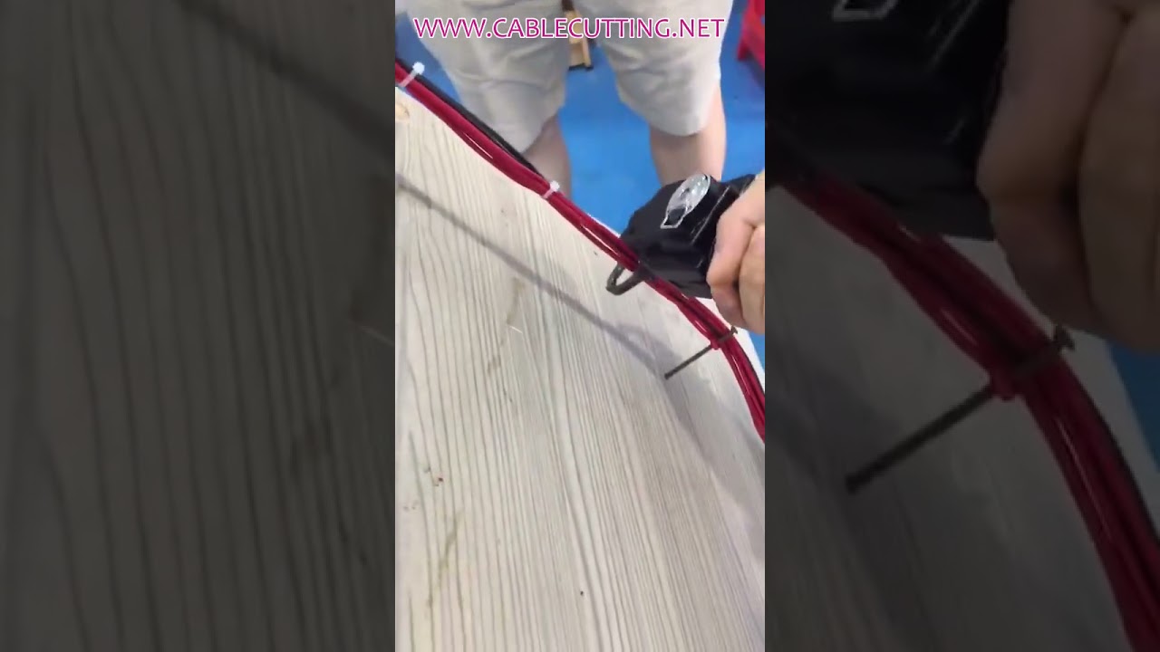 Mesin Ikat Kabel Otomatis | Alat Pengikat Kabel Cepat untuk Produksi Harness