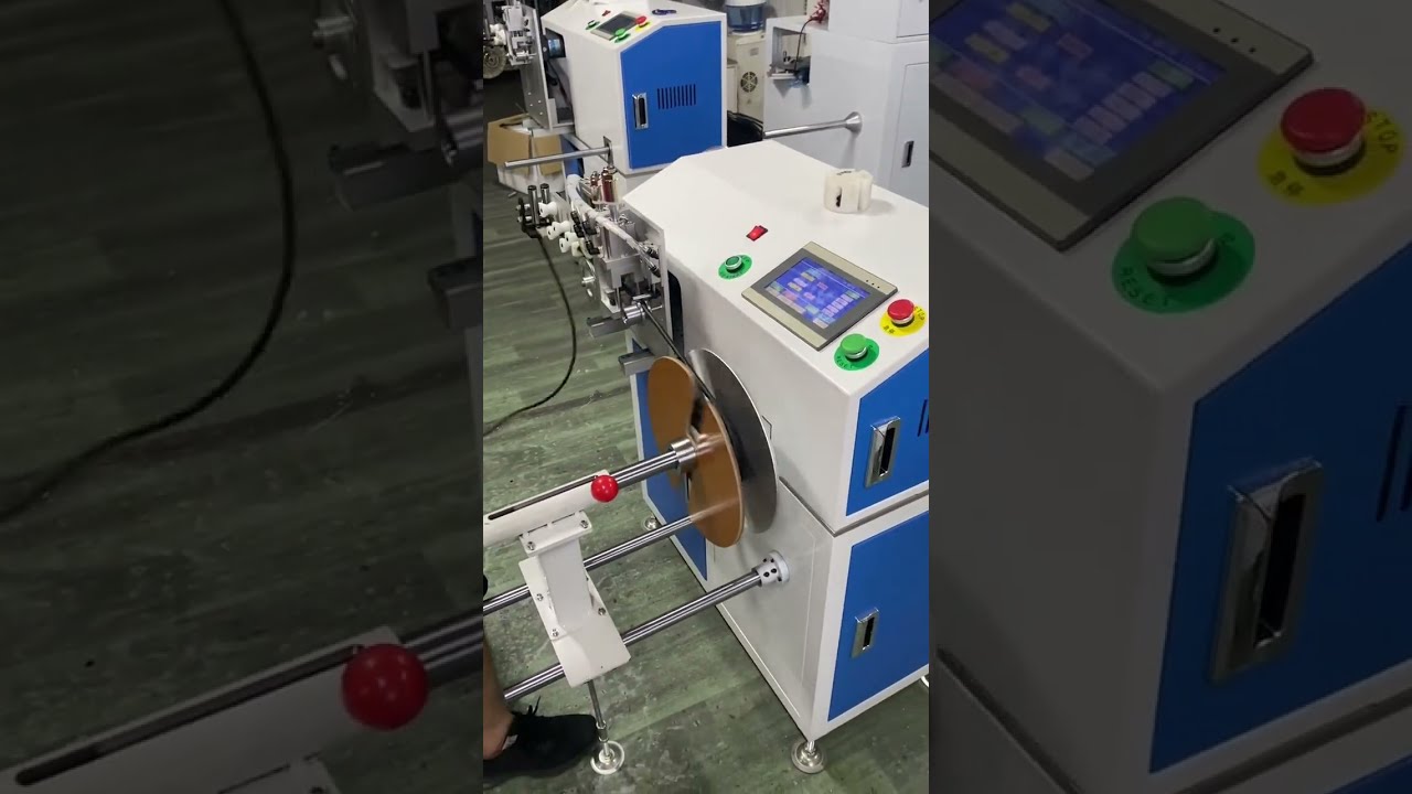 136  Floor Standing Metering Wire Winder Solve Your Winding Accuracy & Neatness Issues