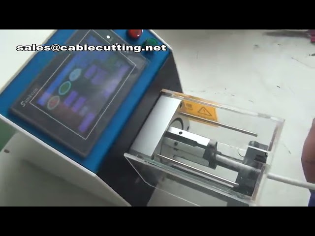Mesin Kupas Kabel Koaksial Elektrik RJ-405 - Stripper Kawat Otomatis Presisi Tinggi