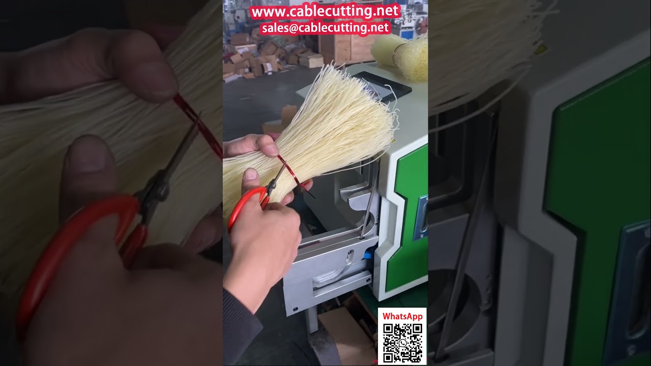 Mesin Pengikat Otomatis Multifungsi untuk Kabel, Mi, dan Produk Lainnya