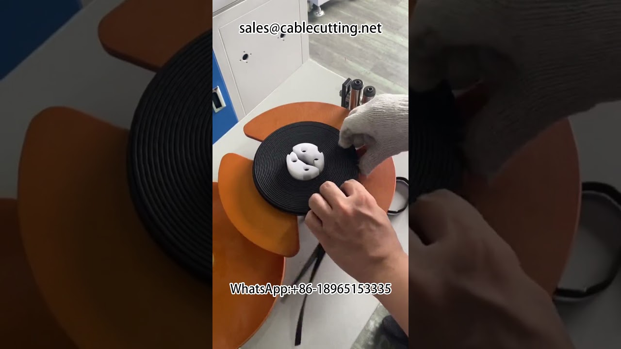 Mesin Baking Kabel Datar Otomatis untuk Kabel Jaringan & HDMI | Alat Pemrosesan Kawat