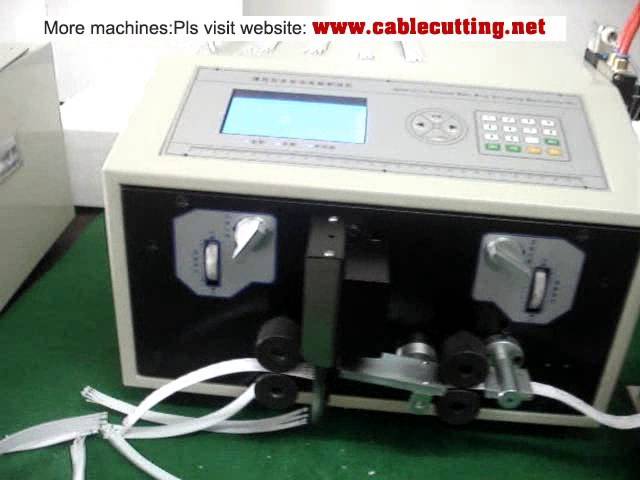 Flat Cable Stripping and Cutting  Splitting Machine (WPM-09E+S)