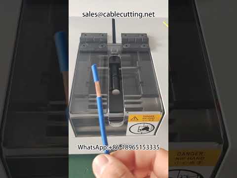 Mesin Pengupas Kabel Pisau Adjustable Bebas | Mesin Stripping Kabel Otomatis untuk Pabrik