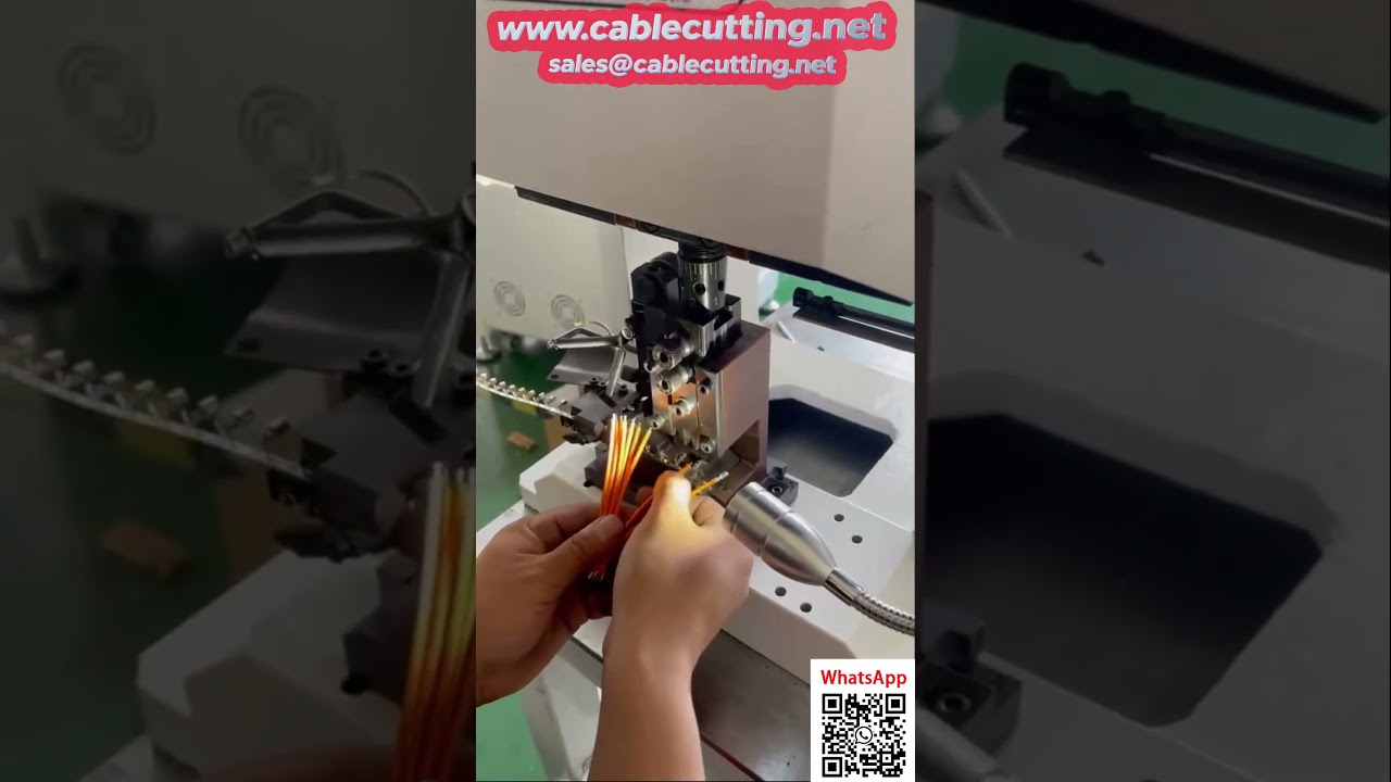 Mesin Crimping Kawat dengan Monitor Tekanan Presisi Tinggi