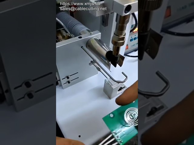 Mesin Soldering Semi-Otomatis Dua Sisi untuk Kawat PCB - Efisien & Cepat