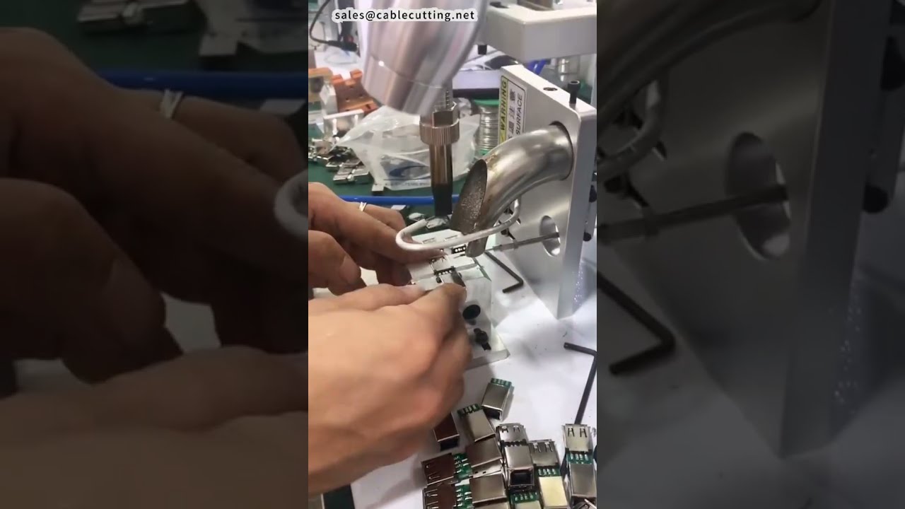Mesin Soldering Otomatis untuk Adaptor USB A Female ke Printer | #Pabrik #Mesin #DIY