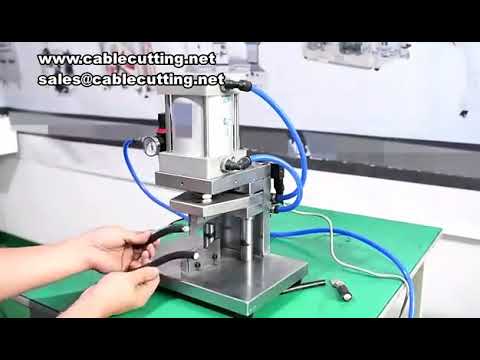 Mesin Potong Pneumatik | Mesin Potong Kabel Otomatis | Alat Pemotong Kabel Industri