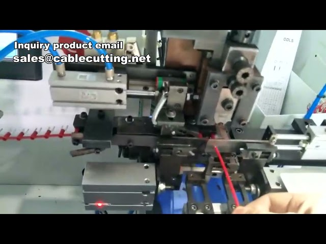 Mesin Potong Kupas Crimp Otomatis untuk Terminal Kabel - Efisien & Presisi Tinggi