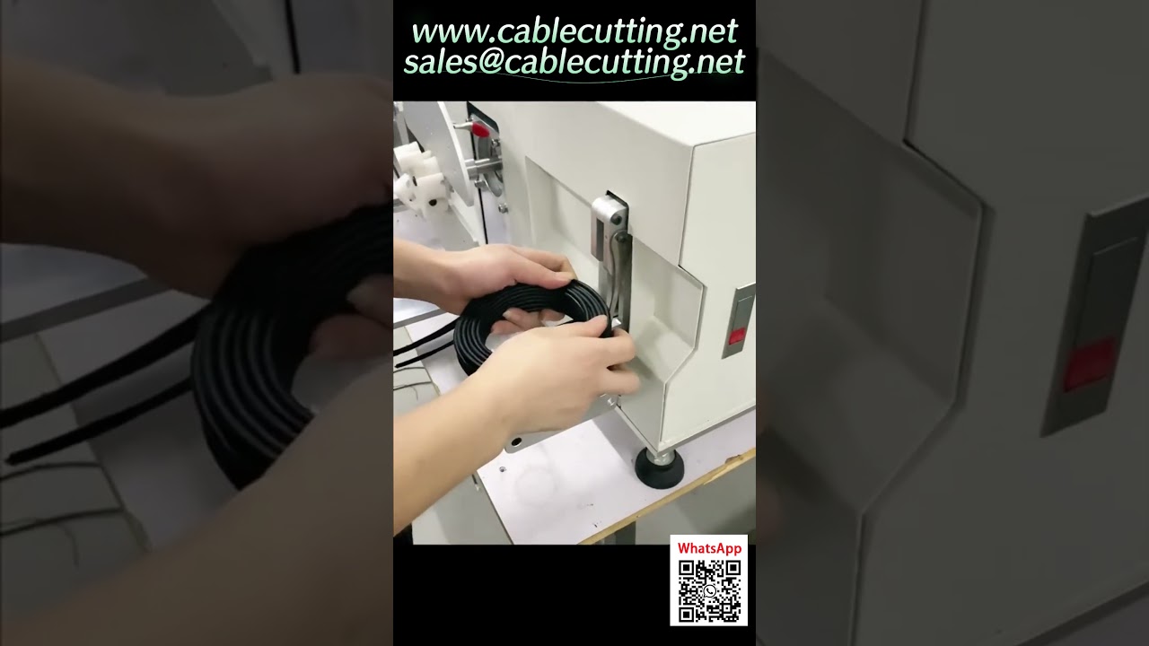 Mesin Kabel Otomatis 5-in-1: Gulung, Potong, Ikat Sekaligus!