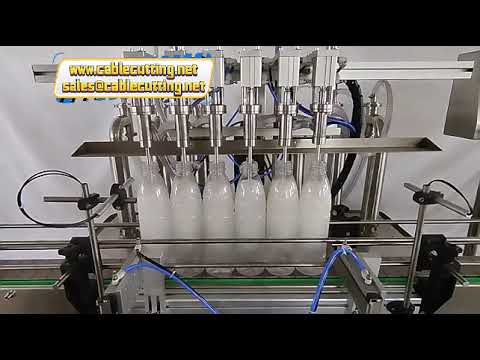 Mesin Filling Servo 10 Head untuk Botol 5000ML – Isi Otomatis untuk Pasta, Madu, Ghee, dan Sabun Cair