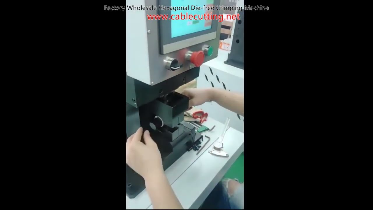 Mesin Crimping Die-Free Heksagonal Grosir Pabrik – Presisi Tinggi untuk Otomatisasi