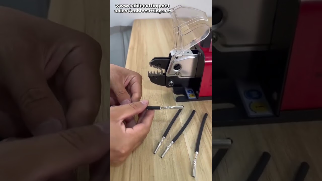 5ND Pneumatic Wire Crimper: Video Crimping Konektor Surya Presisi Tinggi