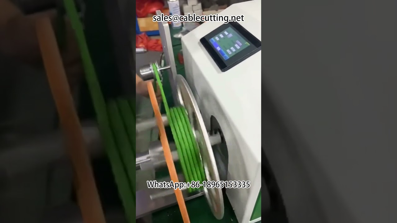 Mesin Gulung Kawat dan Kabel Otomatis untuk Kabel Data - Tingkatkan Efisiensi Produksi
