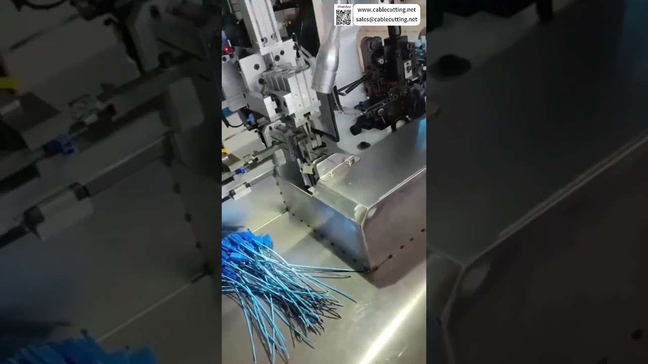 Mesin Terminal Otomatis Penuh untuk Crimping Kawat Tunggal, Soldering, dan Insertion Housing