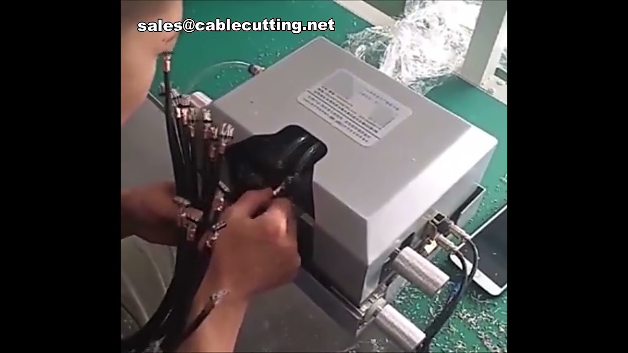 Mesin Pengupas Kabel Multi Inti & Paralel Otomatis | Kupas Kabel Data VGA/DVI