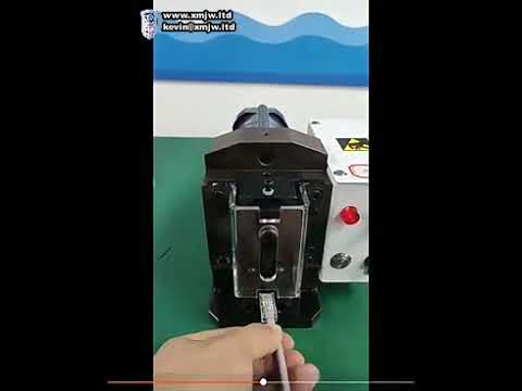 Mesin Crimping RJ-45 Otomatis untuk Konektor Kabel Jaringan & Telepon