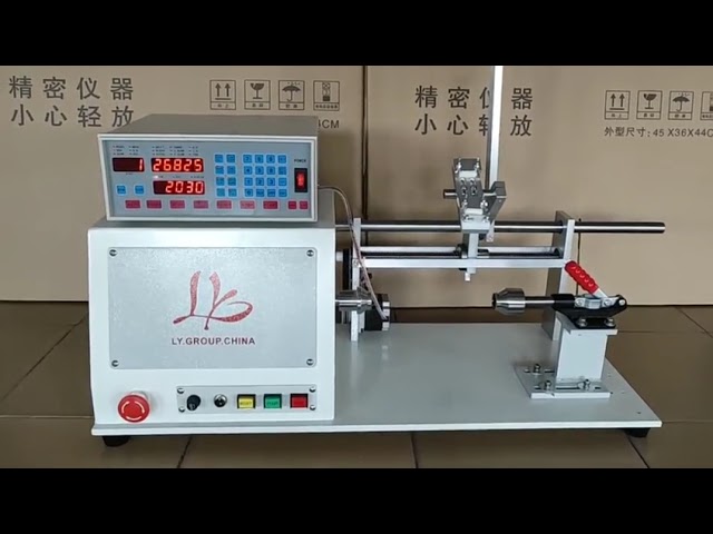 Mesin Gulung Koil Otomatis LY-830 - Wire Dispenser dengan Tray Pemutar untuk Bobbin