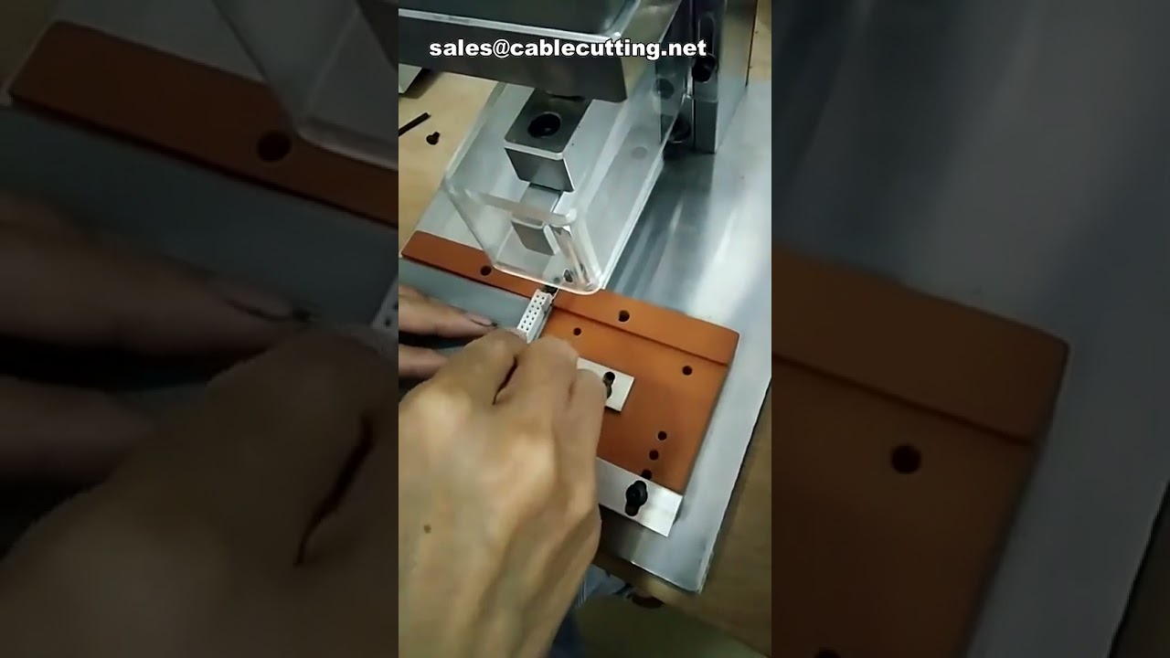 Mesin Crimping Kabel IDC Pneumatik 8P-64P untuk Kabel Ribbon & Komputer | Alat Press Kabel Otomatis
