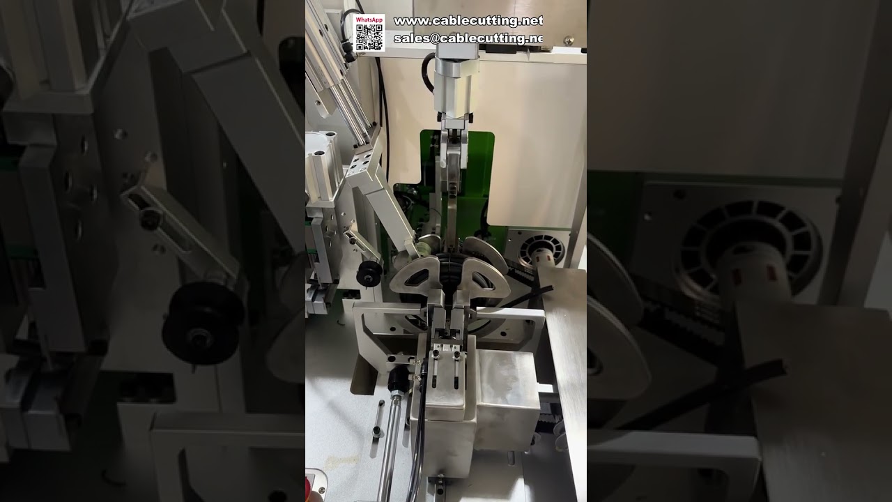 Mesin Full Otomatis: Hitung Meter, Potong Kawat, Gulung & Ikat Sekaligus