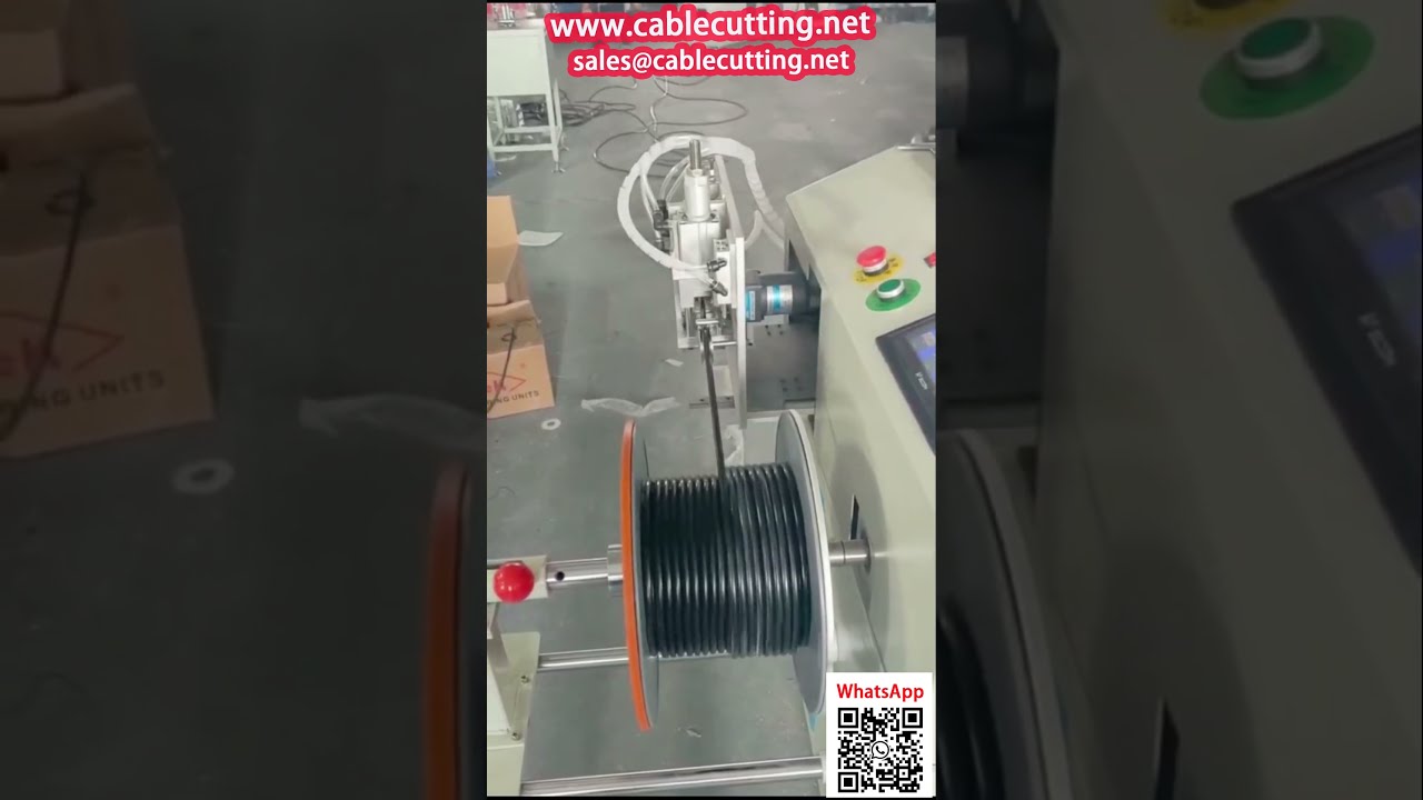 Mesin Gulung Kawat Otomatis 4-in-1: Hitung, Gulung, Tata, Potong