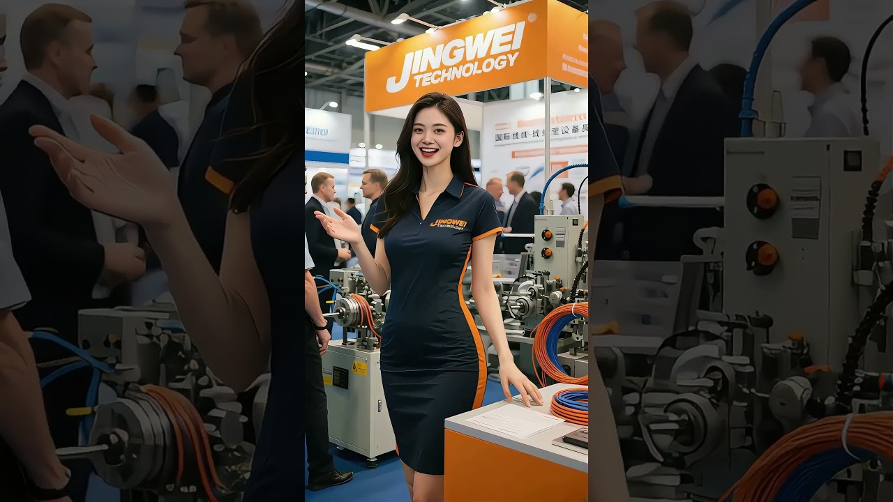 Xiamen Jingwei Technology di Pameran Produk Munich Shanghai – Mesin Pemrosesan Kawat & Otomasi Pabrik