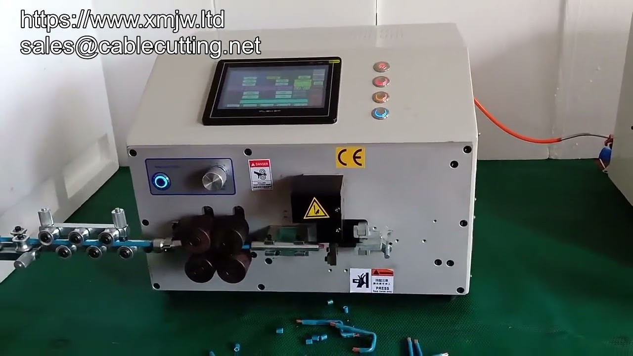 Both end Wire Cutting Machine Stripper Cable Line Stripping And Z Bending Machine automatic Thermal