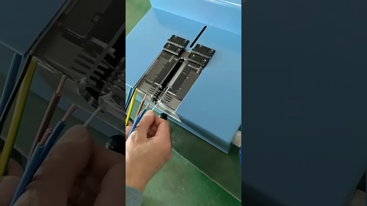 Mesin Kupas Kabel Pneumatik Induktif Desktop 10m² - Akurasi Tinggi Tanpa Pisau, Dapat Disesuaikan
