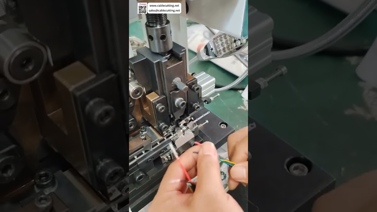 Mesin Stripping Kabel dan Crimping Terminal – Alat Wiring Harness Profesional, Cepat, dan Andal