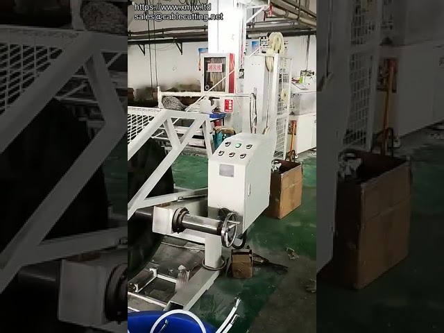 Rangka Tegangan Kawat Otomatis Horizontal Super Besar untuk Kabel Energi Baru