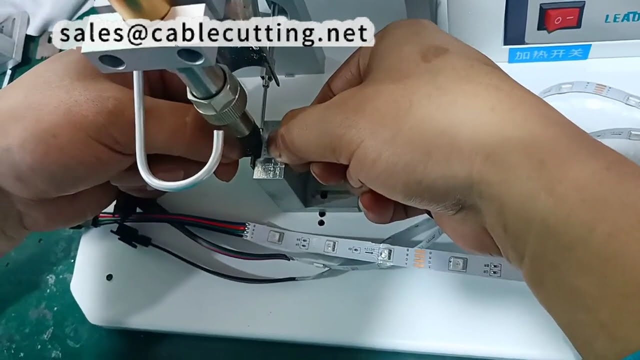 Mesin Solder Semi Otomatis untuk Perakitan Elektronik & Kawat Presisi