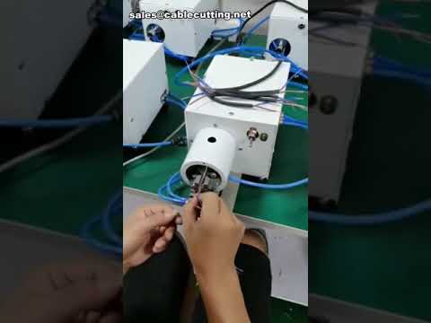 Mesin Pengupas dan Puntir Kawat Semi-Otomatis | Alat Fabrikasi Kawat Presisi Tinggi