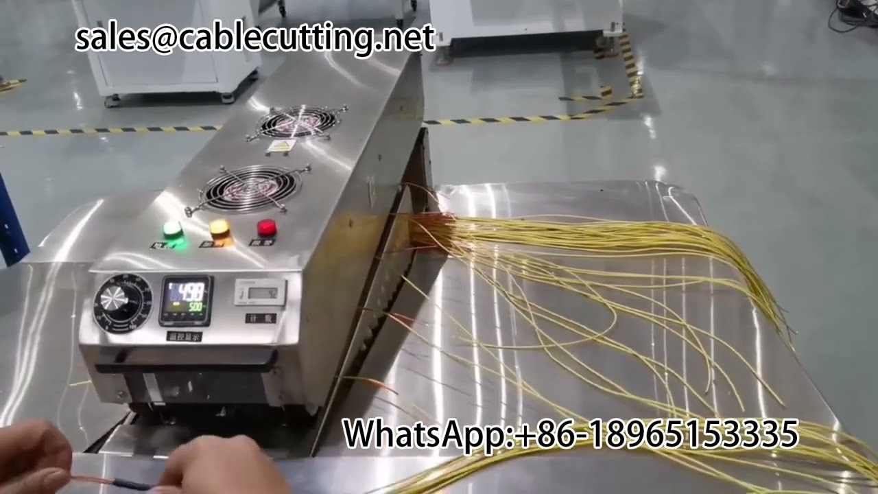 Mesin Heat Shrink Tube Hemat Energi – Tipe Crawler untuk Packing Kabel & Harness Otomatis