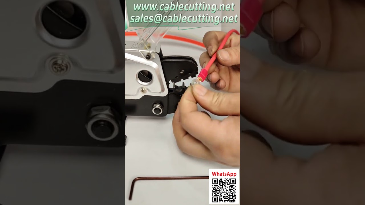 Mesin Crimping Terminal Pneumatik AM 10 | 30+ Pilihan Die untuk Penyambungan Kabel Efisien