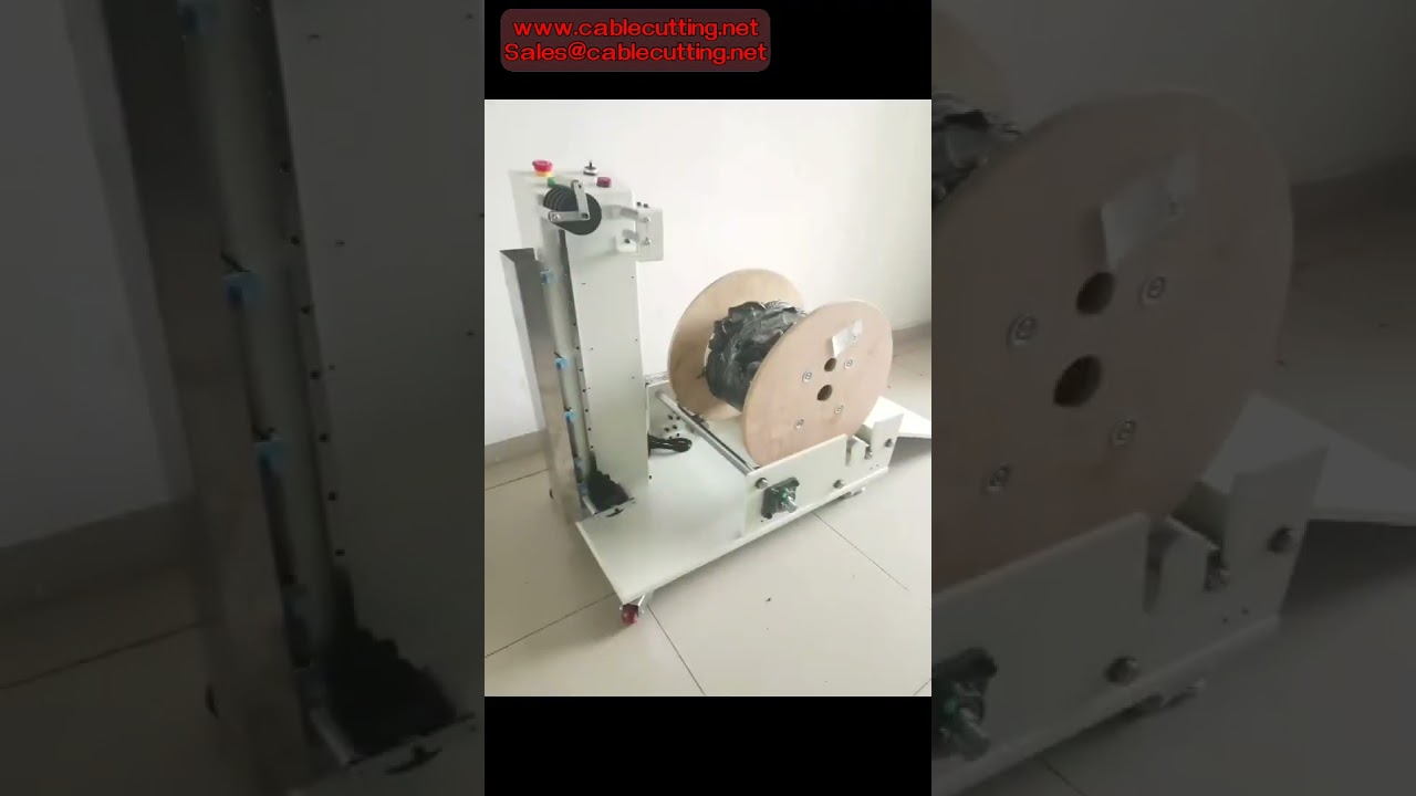 Mesin Feeding Kabel Otomatis 100KG - Alat Umpan Drum Kabel Industri
