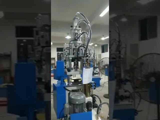 Mesin Injection Molding Vertikal 20T Tekanan Rendah - Cetak PVC Kabel Elektronik