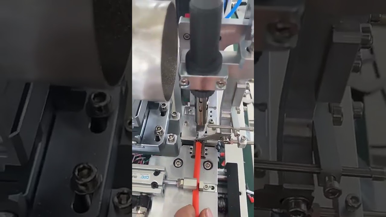 Multifunctional Semi Automatic USB Data Wire Cable Soldering Machine   Cutting & Stripping