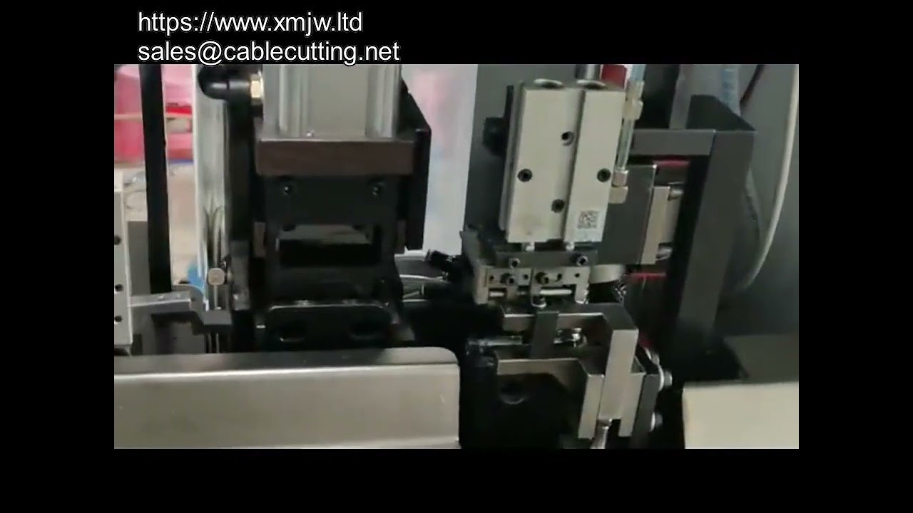 Mesin Pemotong Kabel, Pengupas, dan Crimping Terminal Otomatis Penuh - Alat Crimping Terminal Otomatis