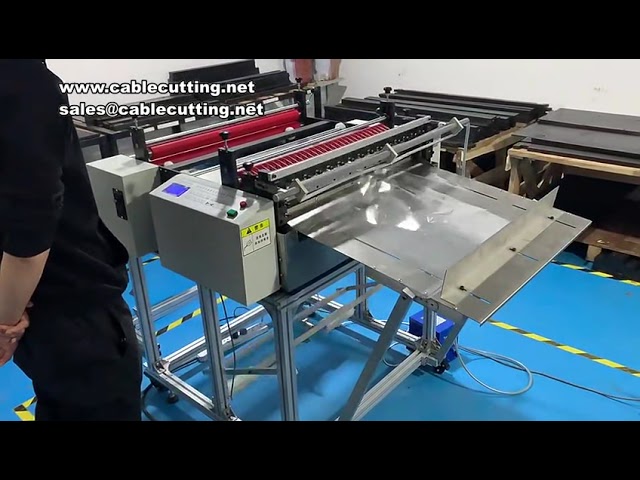 Mesin Potong Kain Otomatis & Pemotong Film EVA Roll Terbaik | Alat Potong Plastik Otomatis