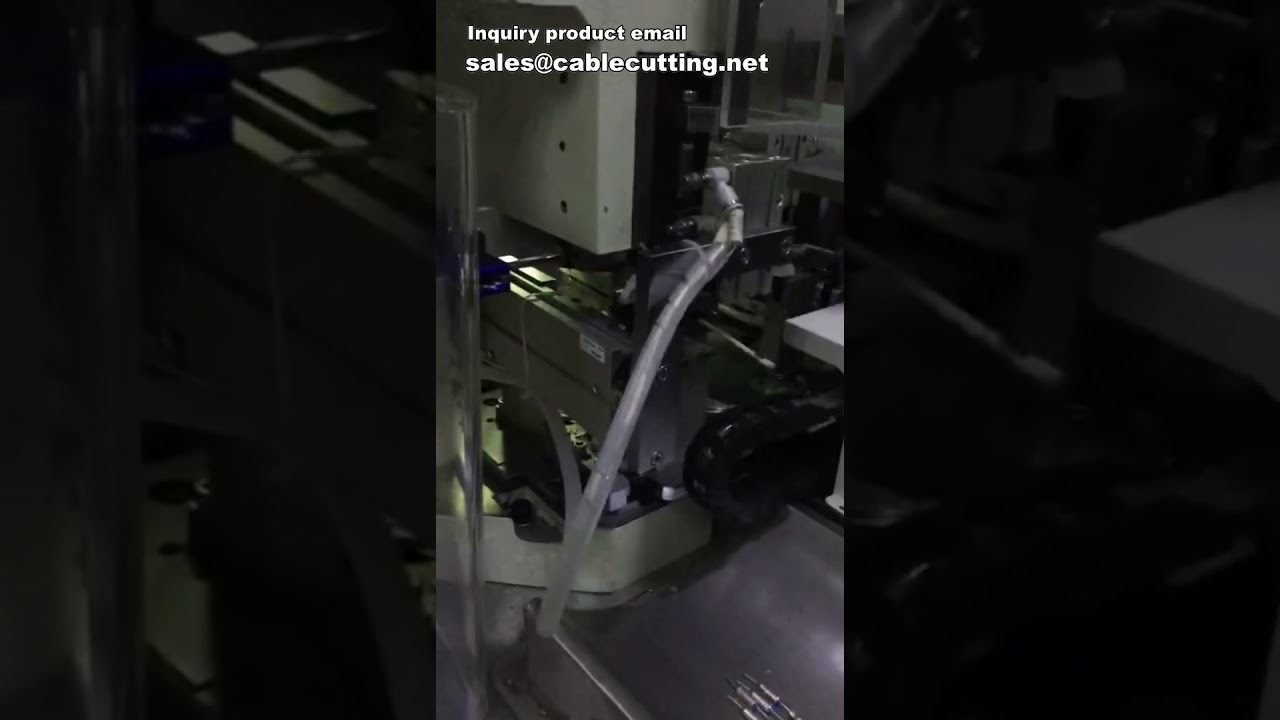 Mesin Crimping Terminal Otomatis - Pengupas & Pemotong Kawat untuk Konektor Listrik
