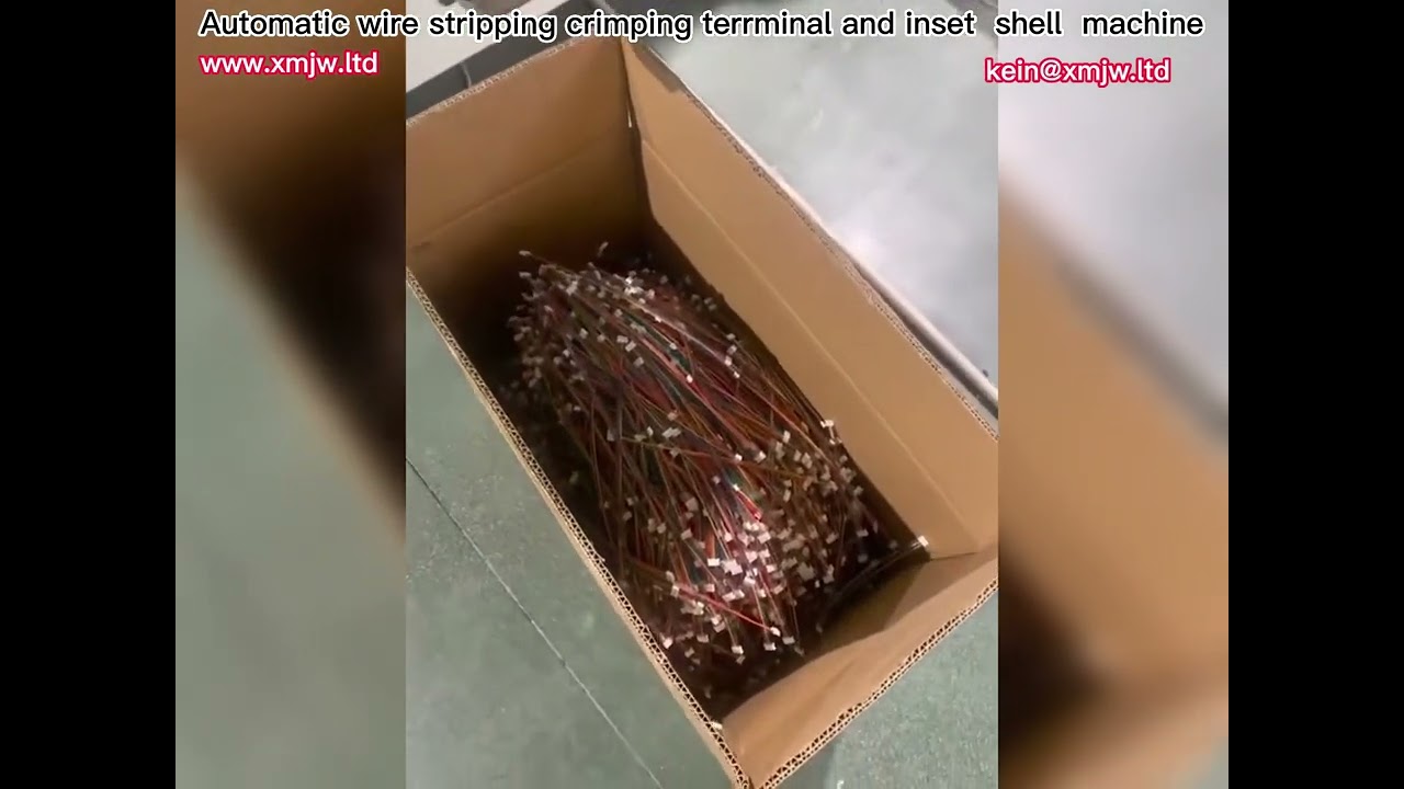 Mesin Otomatis Stripping Kabel, Crimping Terminal, dan Pasang Shell