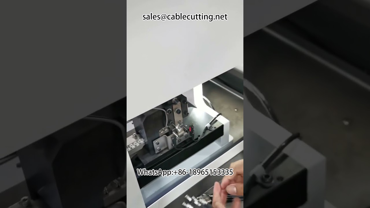 Mesin Crimping Terminal dengan Feeding Tray Getar untuk Kabel Massal | Mesin Pengupas Kabel Otomotif