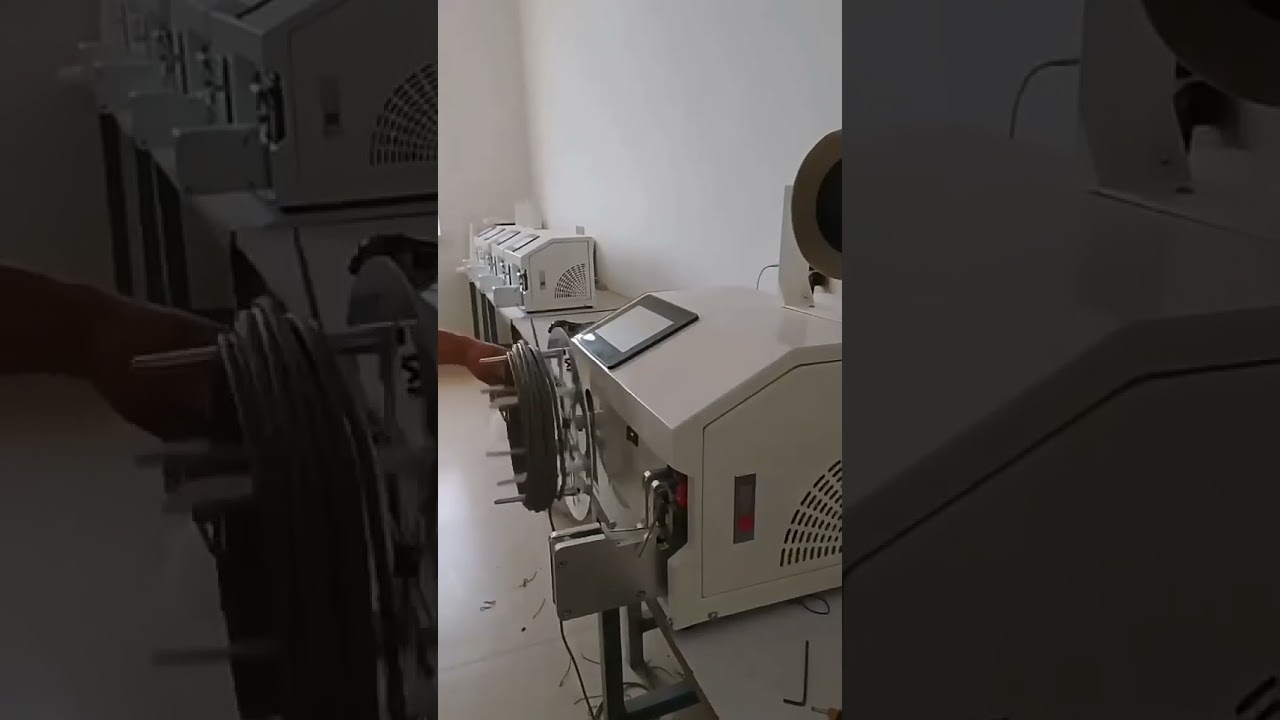 Mesin Semi Otomatis Pengikat Kawat & Pelilit Kabel 220V - Efisien untuk Gulung dan Ikat Kabel Industri #pabrik #mesin